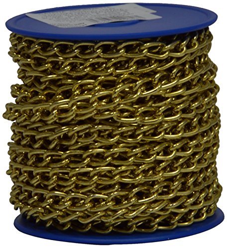 Corderie Italiane 002008231 Catena Gourmette, 2.0 X 10 X 4, Ottonata, 15 Mt