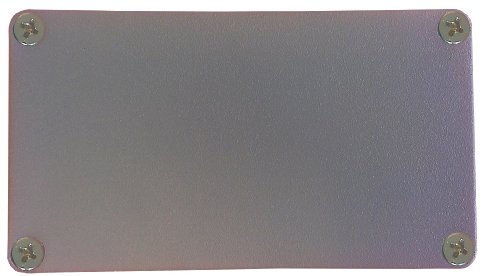 Hammond Electronics 1590Mmbk 1590Mmbk Box Box Universale 50X50X31 Alluminio Nero 1Pz
