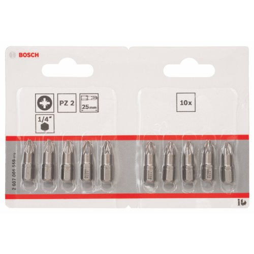Bosch Home And Garden Punta Pz2 Extradura C: 25 Mm: 10 Uds (1)