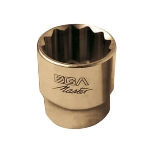 Ega-Master 74434 - Presa La Chiave 1/4 "11 Millimetri Antichispa Al.Bron. (12 Canzoni)