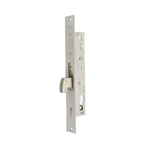Tesa Assa Abloy 4241203Ai 2241 - Serratura A Leva Singola Per Profili Metallici, Entrata In Acciaio Inox, 20 Mm