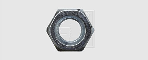 Dado Esagonale M6 Din 934 Acciaio Zincato 100 Pz. Swg