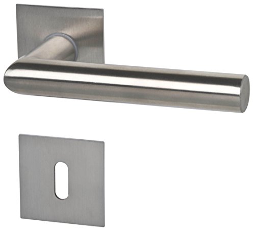 Alpertec Piato – R Maniglia Quadrata Edestahlf Multicolore Set Maniglia Per Porta Accessori Per Porte Interne 32846003