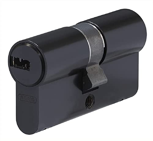 Abus 968092 Cilindro Serratura D6Xbl 35/35, Nero