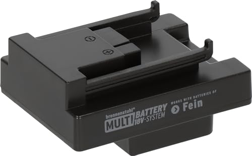 Brennenstuhl Fein - Adattatore Per Luci Da Lavoro A Led Nel Sistema Brennenstuhl Multi Battery 18 V