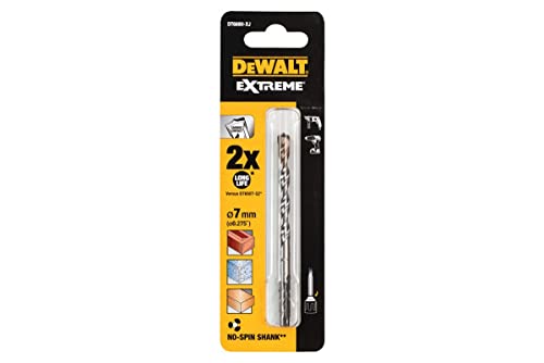 Dewalt, Dt6680, Xj, Broca Para Piedra Extreme 7X100Mm Con Vástago De 3 Caras