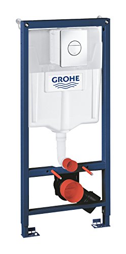 Grohe Gro-38832000 38832000-Cisterna Empotrada Para Inodoro, Cromo, Nero