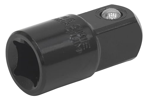 Adattatore Anti Impatto 3/8"; Attacco Quadro Femmina, 1 Cm Maschio Sq, Sealey Ak5400
