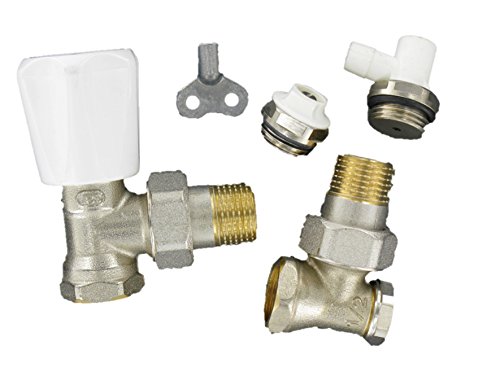 Comap - Kit Completo Di Rubinetteria Manuale - Modello Quadrato Da 1/2" (15X21) E Accessori