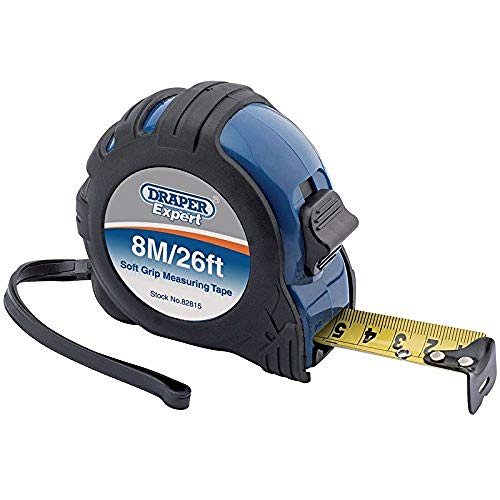 Draper 82813 5 M/4,9 M Expert Professional Measuring Tape – Nero/Blu, Nero, 82815