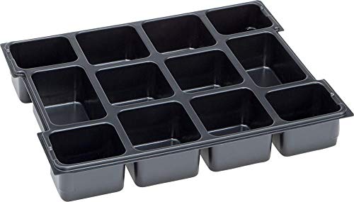 L-Boxx 1000010126 - Inserto Per Minuteria, 12 Scomparti, 102, Grigio