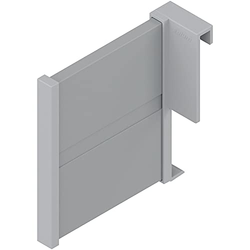 Blum 7952586 Orga-Line - Spatola In Acciaio Ral 9006, Colore: Grigio