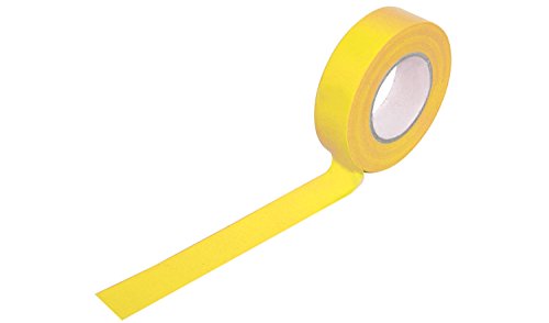 Nastro Elettrico In Pvc Giallo Da 19 Mm X 20 M