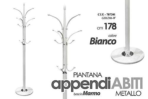 Argonauta Appendiabiti Cue 178Cm Bianco 787201