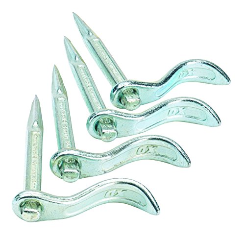 Ox Pro - Perno Olandese Semi Rotondo, Braccio Girevole, 4 Pezzi