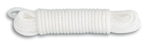Chapuis Dr3 – Corda In Polipropilene Intrecciata – Resistenza Alla Rottura Indicativa 150 Kg – Diametro 3 Mm – Lunghezza 10 M – Bianco