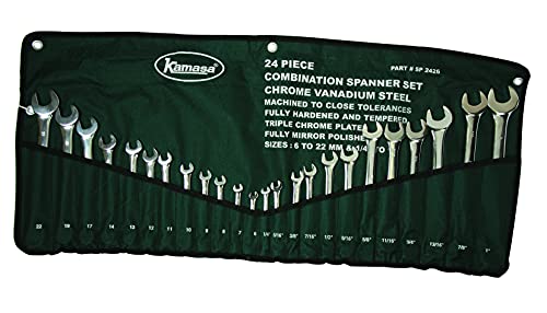 Kamasa Sp2426 - Set Di Chiavi Combinate, 24 Pezzi