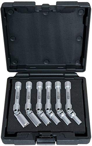 Ks Tools 922,4071-Cofanetto Di Chiavi A Bussola Lunghe Articolate Ultimate 3/8 "8 Mm, 16 Mm