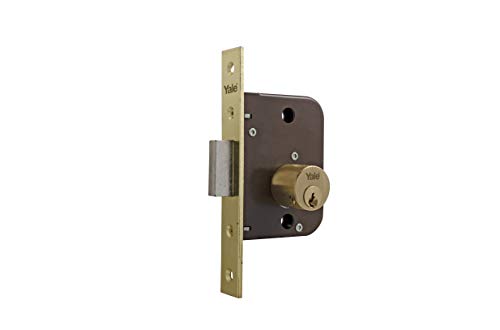 Yale-Azbe – Serratura 47 Rotondo Doppio 70 X 40 Mm Fronte Laton