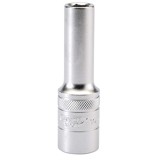Draper Ht-Mm/Ms 1/5,1 Cm Square Drive 6 Point Metric Deep Socket (10 Mm), Blu