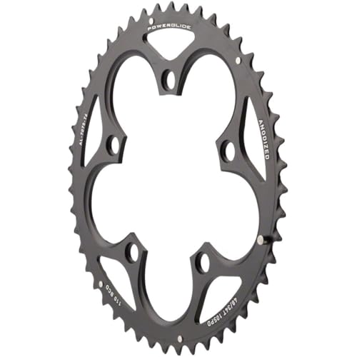 Sram Road 11.6215.197.090 - Corona In Alluminio 48 Denti, Colore: Nero