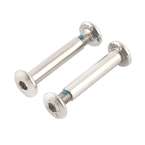 Inline Skate Wheel 15/162,6 Cm Shaft Hex Socket Screw 2 Pz