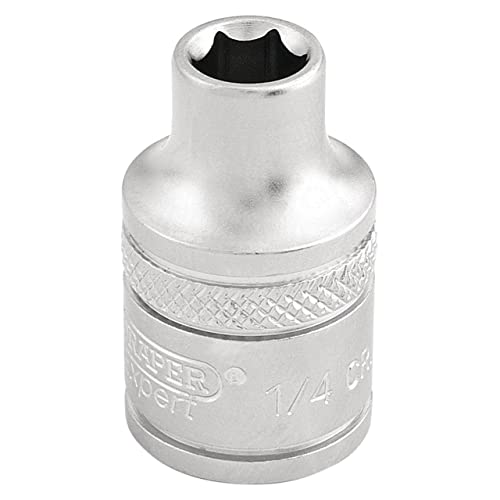 Draper 1.8D/Ms, Attacco 3/6 Point Imperial Socket (1/10,2 Cm), Blu