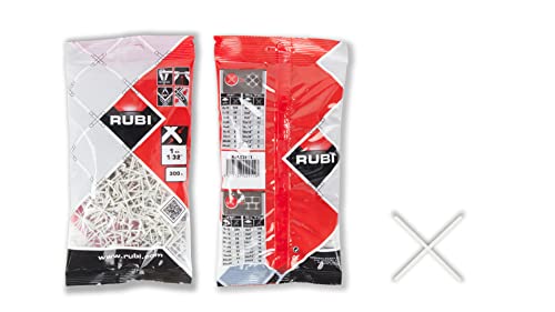 Crucetas De Juntas Rubi - 1 Mm - Bolsa 300 Unidades