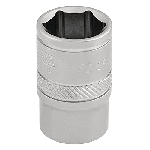 Draper 16552 - Bussola Imperiale A 6 Punti, Attacco Quadrato, Lunghezza 3/8"