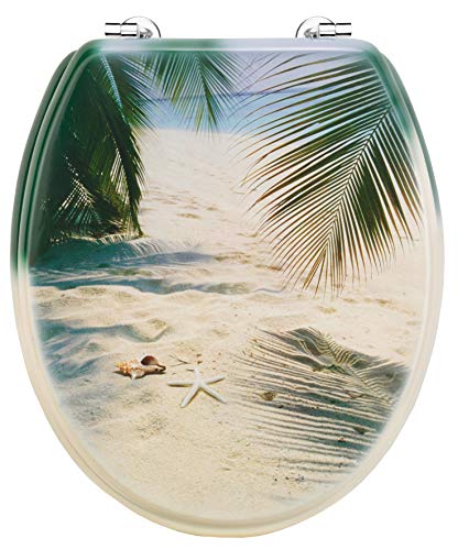 Cornat Ksd531 Wc-Sedile Palm Tree Decor