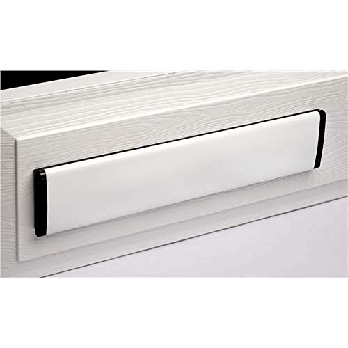 Yale Yes-Lp-Whbk Essentials Cassetta Postale 30,5 Cm, Bianco/Nero