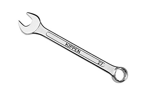 Kippen 1037-27 Chiave Combinata A Forcella/Anello 27 Mm