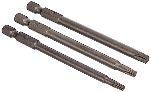 Bosch Home And Garden 2609255972 - Set Di Punte Per Cacciavite A Torsione Qualità Standard Da 89 Mm, 3 Pezzi