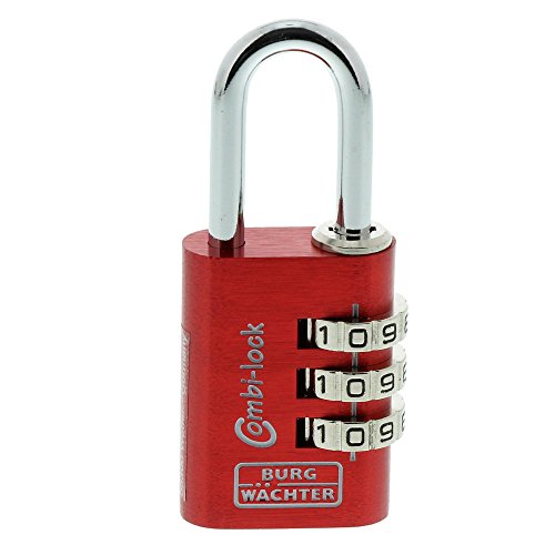 Burg-Wachter 30 Burg Lucchetto Combi Lock Fun 88 30 Mm Sb, Rosso