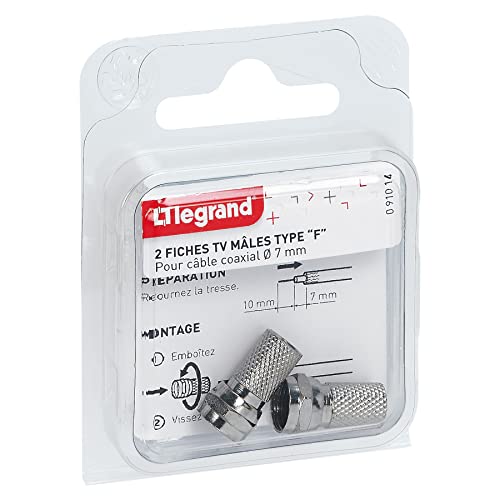 Legrand Leg91014 - Spina Tv Femmina, Da Avvitare