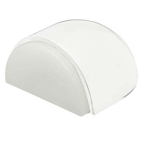 Wolfpack Linea Profesional 5322020 Fermaporta Adesivo Trasparente A Mezza Luna, Cranberry