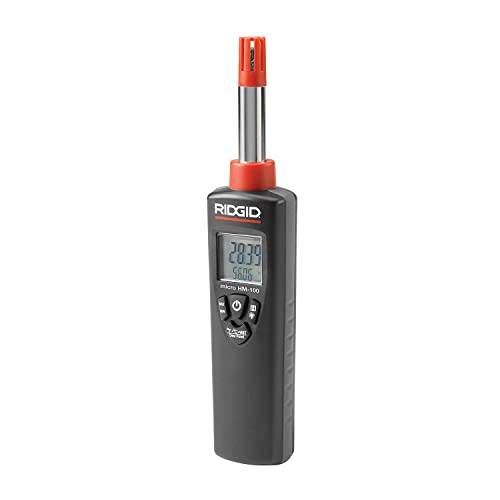 Ridgid 37438 Micro Hm-100 Misuratore Di Umidità / Temperatura