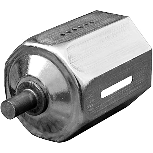 Schellenberg 10233 Manicotto A Rulli Per Tapparelle Maxi Con Lunghezza Di 107 Mm, Per Rullo Avvolgitore Ottagonale Da 60 Mm, Grigio, 64 Mm X 107 Mm