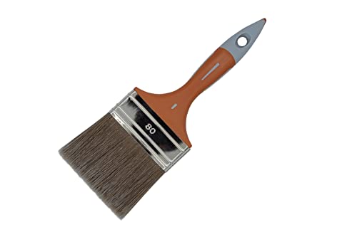 Savy 4504080 Pennello Piatto Bi Materia Impregnante 80 Mm