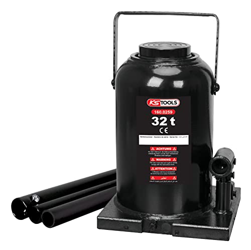 Ks Tools 160.0259 - Cric Bottiglia Idraulica - Capacità 32 Tonnellate