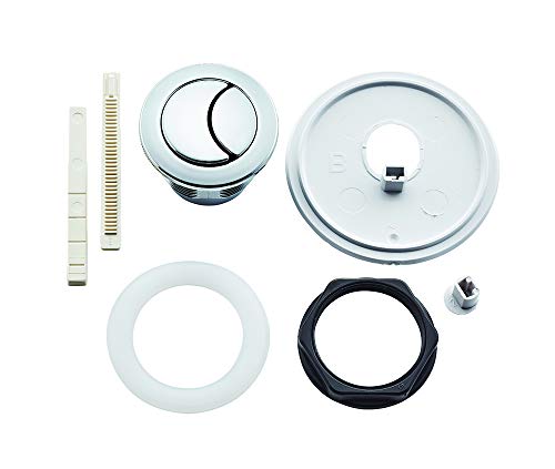 Ideal Standard Ev343Aa - Confezione Di Pulsanti A Cricchetto Corto, Cromato