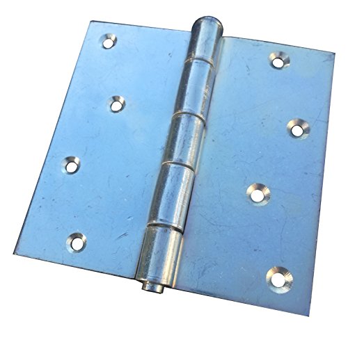 Cernierificio Valtoce 8044 Cerniere Extrapesanti, Perno Levabile, Acciaio Zincato, Set Di 12 Pezzi