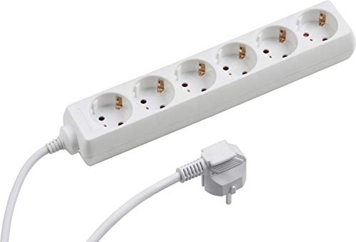 Meister 7430040 - Ciabatta 6 Volte, 5 M, Bianco,