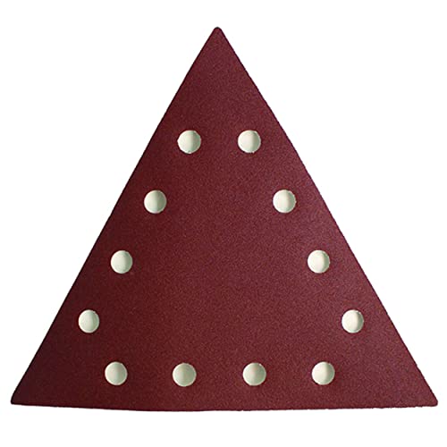 Feider Abt240 – Set Di 10 Fogli Abrasivi Triangolari, Grana 240, Arancione
