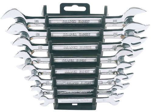 Draper Expert 64609 - Chiavi Fisse Doppie, Sistema Metrico, 8 Pezzi