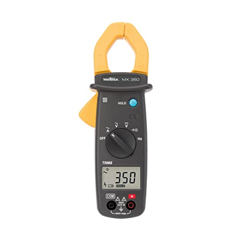 Metrix Mx 350 - Pinza Di Corrente Digitale Cat Iii, 600 V, Display (Conto): 6000