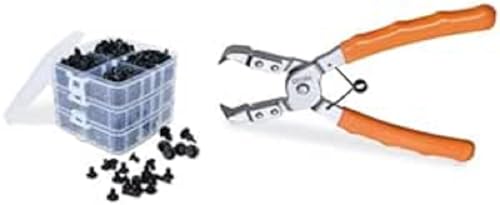 Beta 1478/K3 - Kit Pinze Per Pioli Con Assortimento Clips In Plastica.