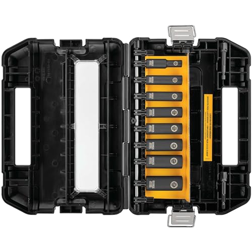 Dewalt Dw22838 3/20,3 Cm 10-Piece Impact Ready Socket Set