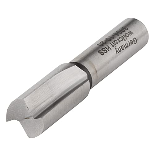 Wolfcraft Fresa Per Scanalature Hss, 3904000Frese Hss In Acciaio Rapido Ad Alte Prestazioni Per La Fresatura Di Legno Duro, Legno Dolce E Plastica