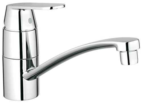Grohe Gro-32844000 32844000-Eurosmart Cosmopolitan Grifo De Cocina, Nero
